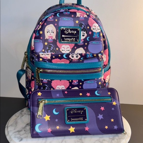 Disney | Bags | Disney Loungefly Hocus Pocus Chibi Sanderson Sisters ...
